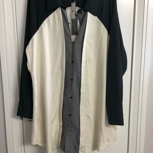 LANE BRYANT - ISABEL TOLEDO - Color Block Shirt